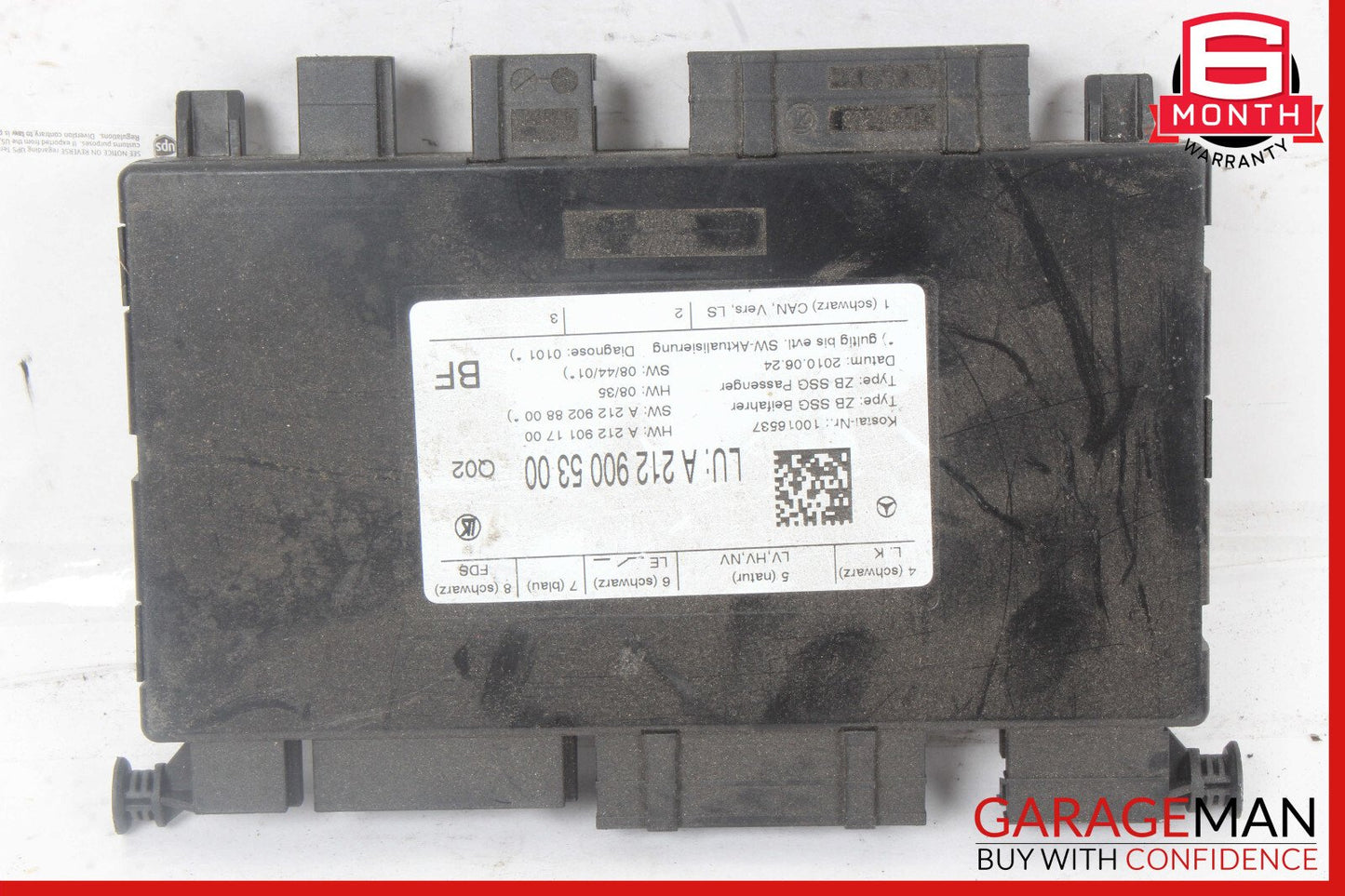 08-18 Mercedes E350 C250 SLK300 Front Left Side Seat Control Module Unit OEM