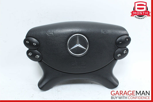 03-12 Mercedes R230 SL500 G500 G55 AMG Steering Wheel Airbag Air Bag Black OEM