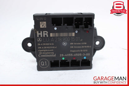 08-18 Mercedes GLK350 E550 CLS550 C300 Rear Right Side Door Control Module Unit