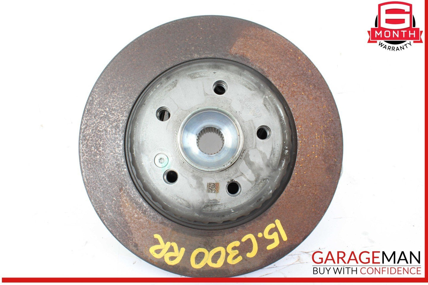 15-20 Mercedes W205 C300 C400 Rear Right Side Spindle Knuckle Hub w/ Rotor Disc