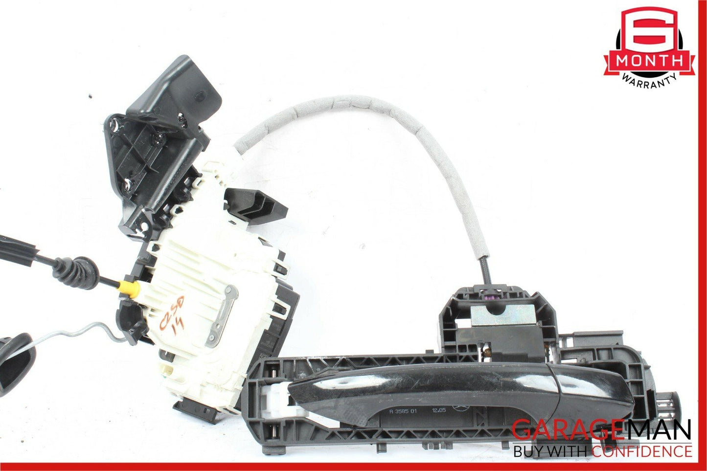 08-14 Mercedes W204 C250 Front Right Side Exterior Door Handle w/ Actuator Set