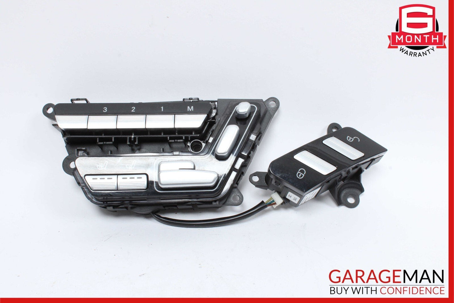07-14 Mercedes CL600 S550 Front Right Seat Adjust Memory Control Switch Set of 2