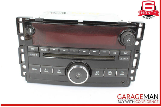 07-10 Saturn Sky AM FM Radio Stereo CD Player Receiver 15948458 OEM