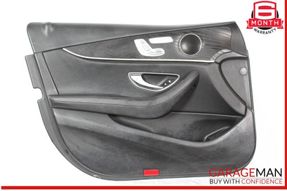 17-20 Mercedes W213 E300 Front Left Interior Door Panel OEM