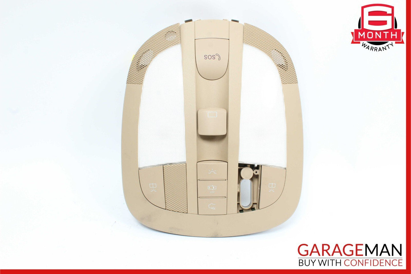 06-13 Mercedes GL450 ML63 AMG Front Overhead Dome Light Reading Map Lamp Brown