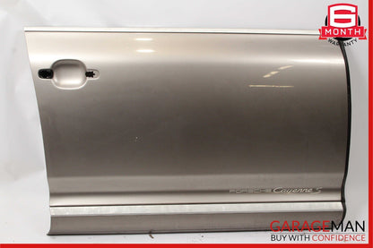 03-06 Porsche Cayenne 955 Front Right Passenger Side Exterior Door Shell Gray