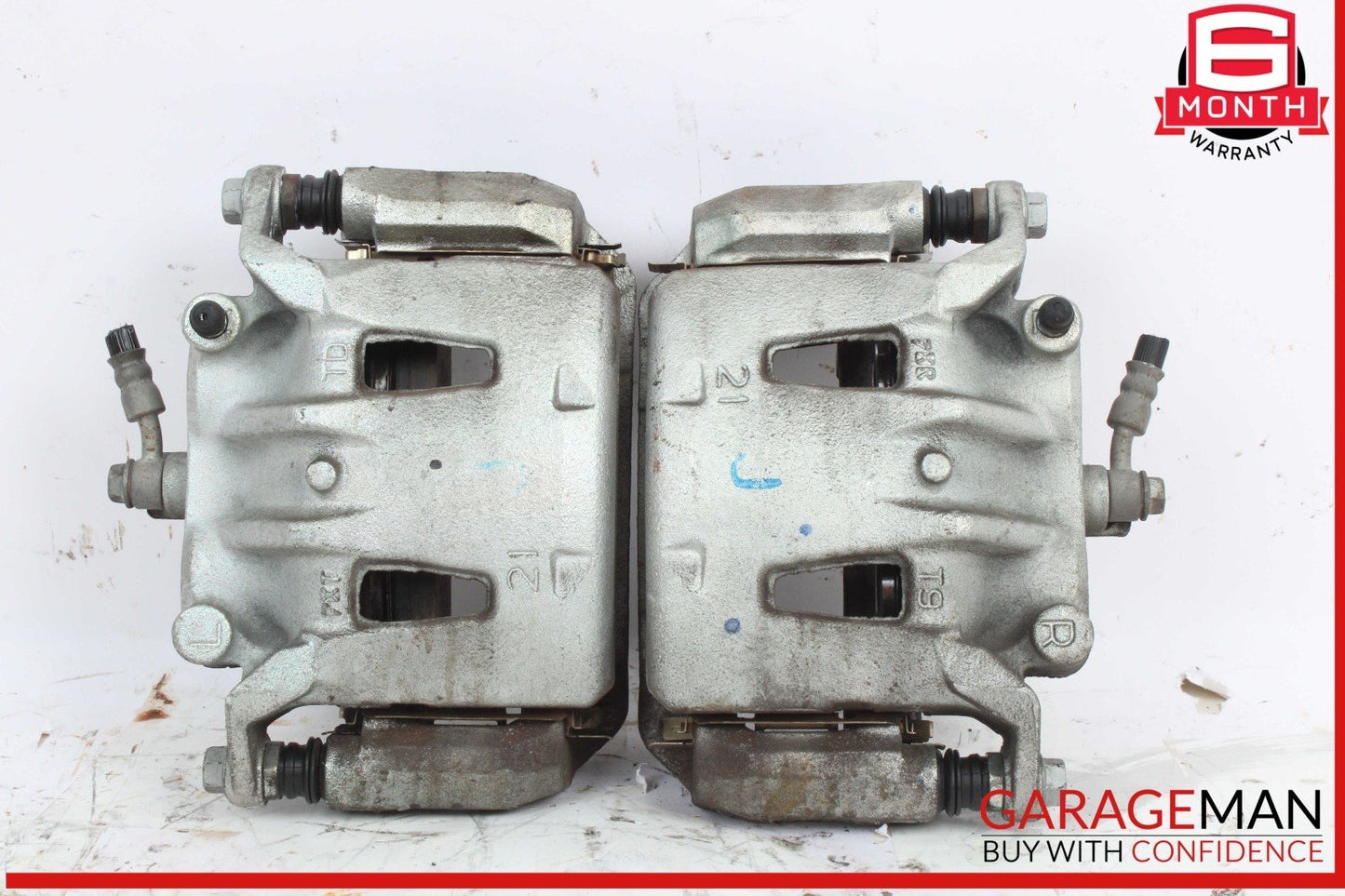 11-23 Nissan Leaf Front Left & Right Side Brake Caliper Set of 2 Pc OEM
