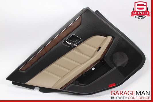 10-13 Mercedes W212 E350 E550 E400 Rear Left Interior Door Panel Assy Beige