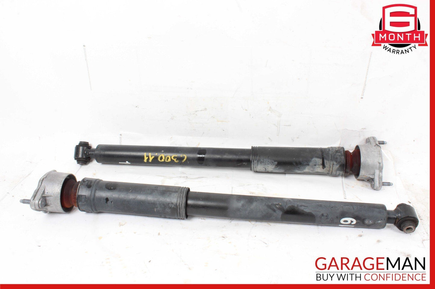 08-14 Mercedes W204 C250 C300 Rear Left & Right Shock Absorber Strut Set OEM