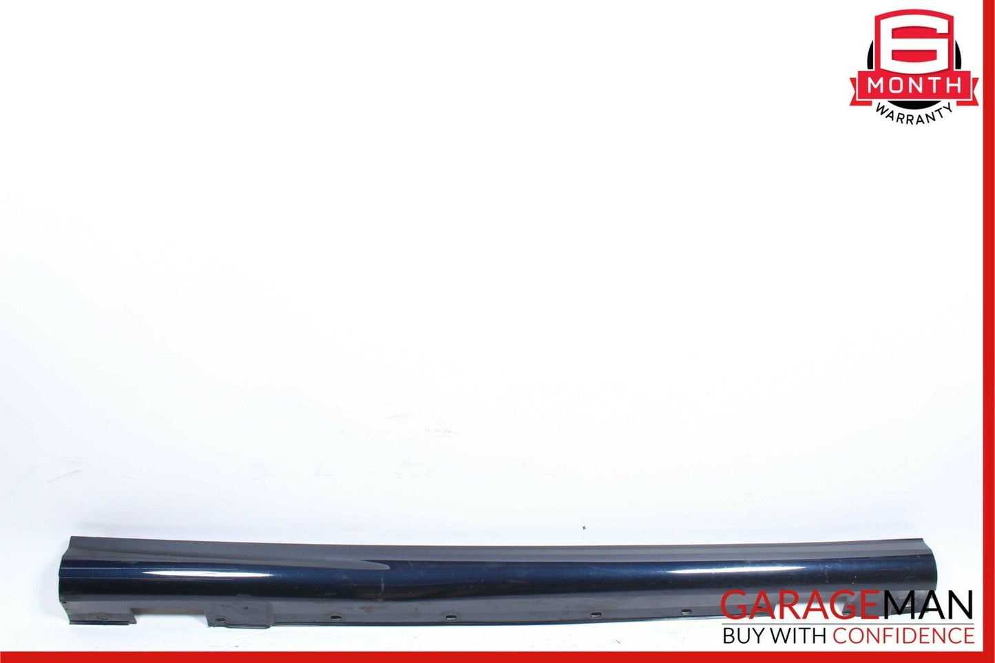08-14 Mercedes W204 C250 AMG Sport Right Passenger Side Skirt Rocker Panel Blue