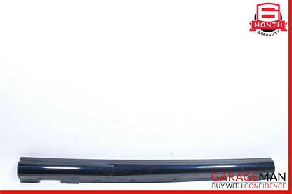 08-14 Mercedes W204 C250 AMG Sport Right Passenger Side Skirt Rocker Panel Blue