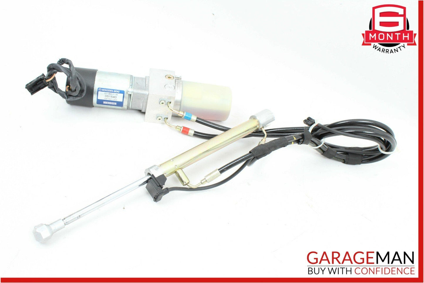 07-13 Mercedes W221 S550 Rear Trunk Locking Pull Down Hydraulic Pump Assembly