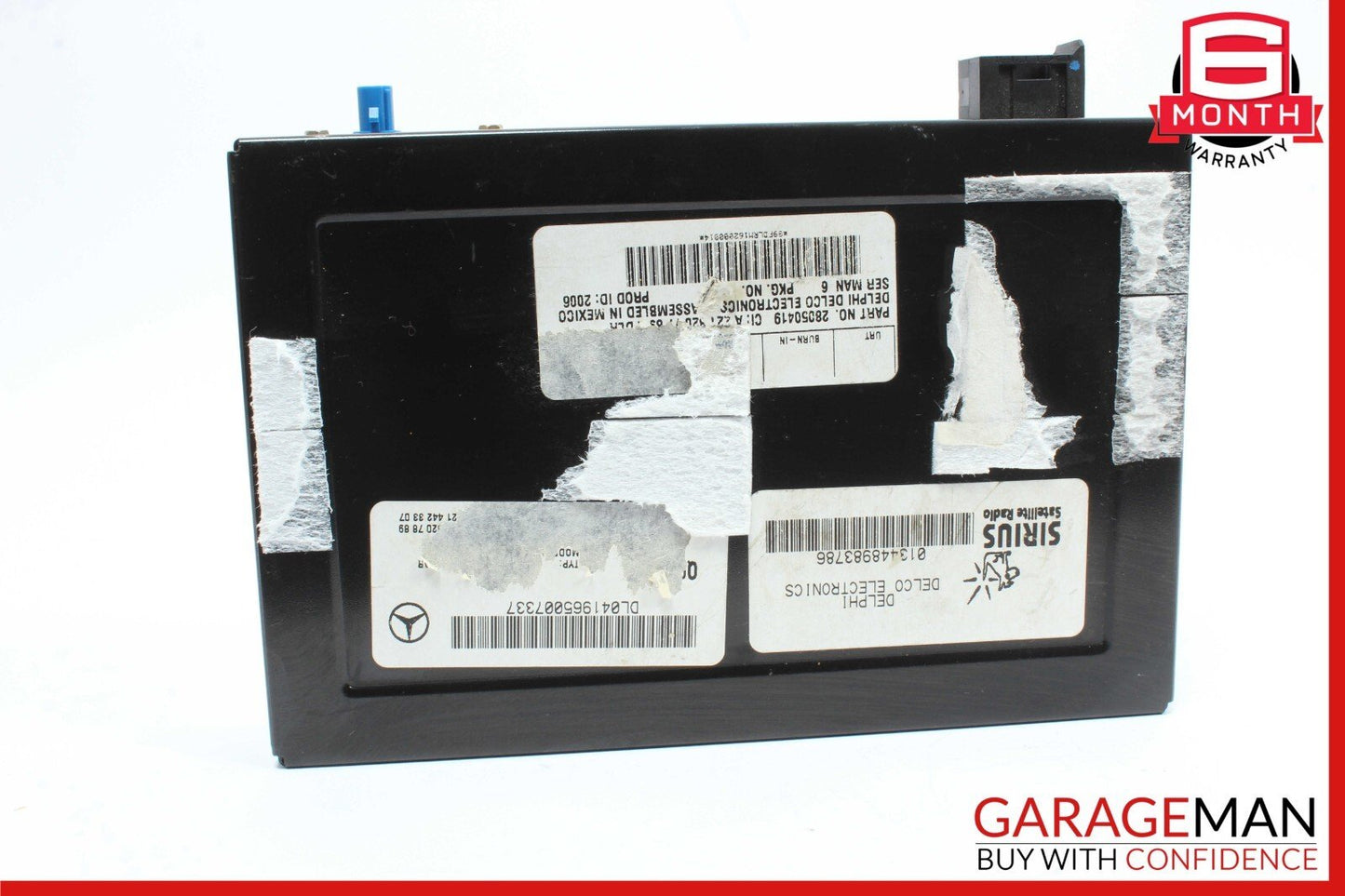 07-14 Mercedes W204 C300 GLK350 S600 Sirius Satellite Radio Receiver Module Unit