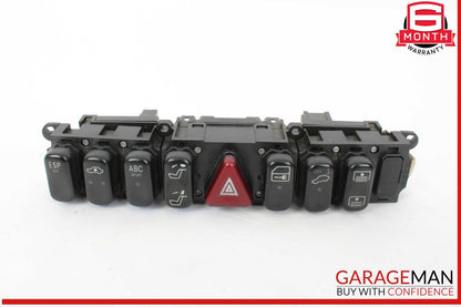 03-06 Mercedes W215 CL55 AMG Center Dashboard Control Switch 2208216558 OEM