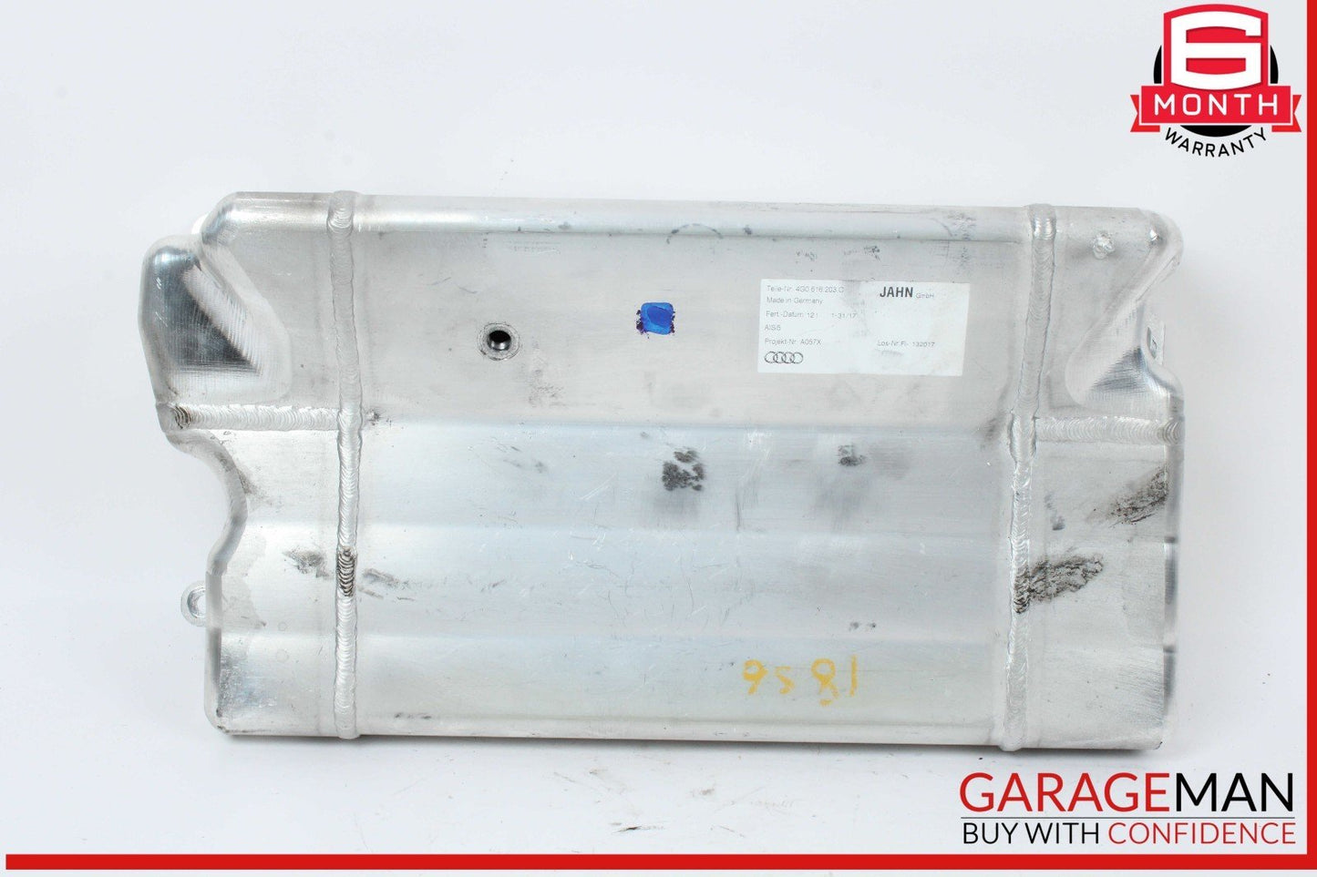 12-18 Audi S6 S7 A6 A7 Air Suspension Pressure Reservoir Tank OEM