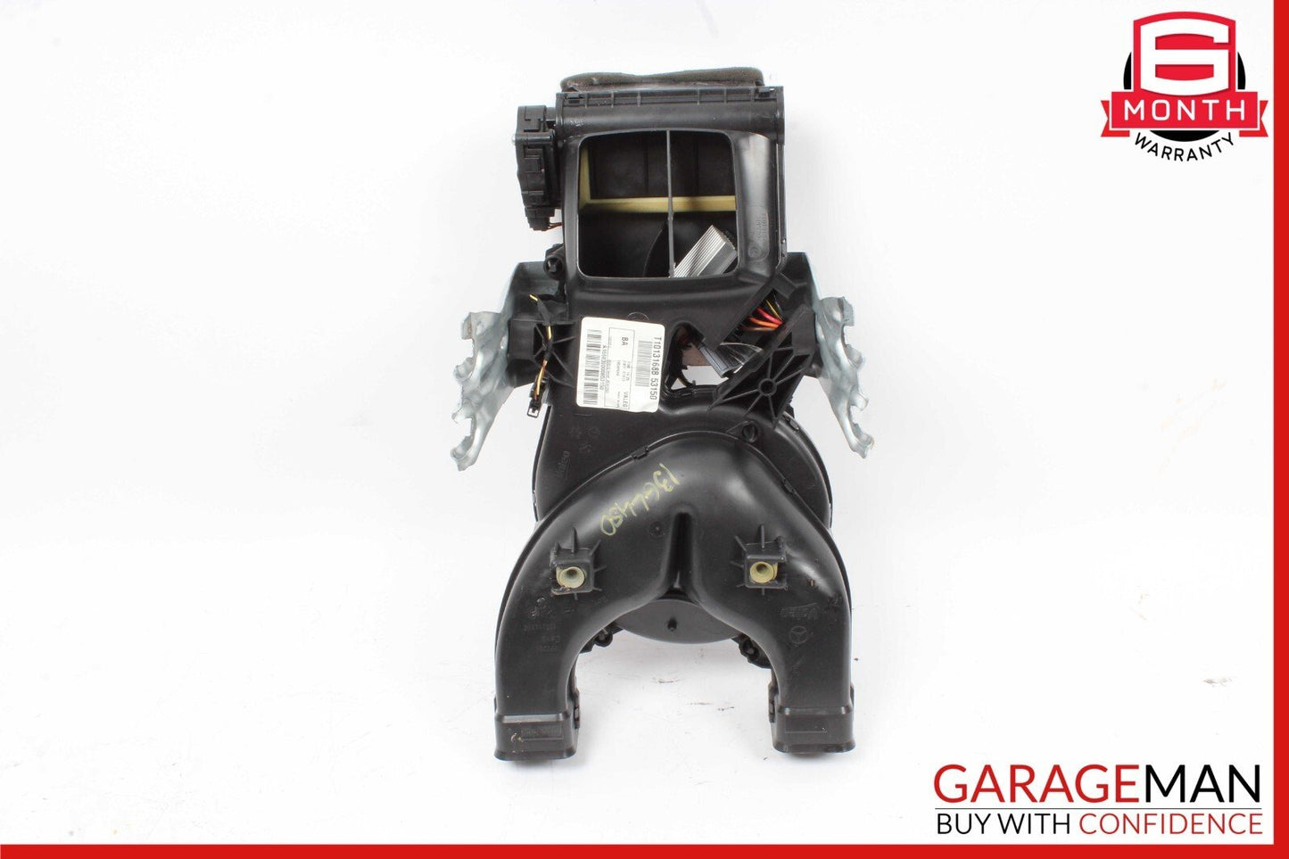 13-19 Mercedes X166 GL450 GLS450 HVAC Rear Heater Blower Motor Housing Assembly