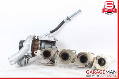 11-18 Mercedes W222 S550 CL550 Left Side Turbocharger Turbo Charger Manifold OEM