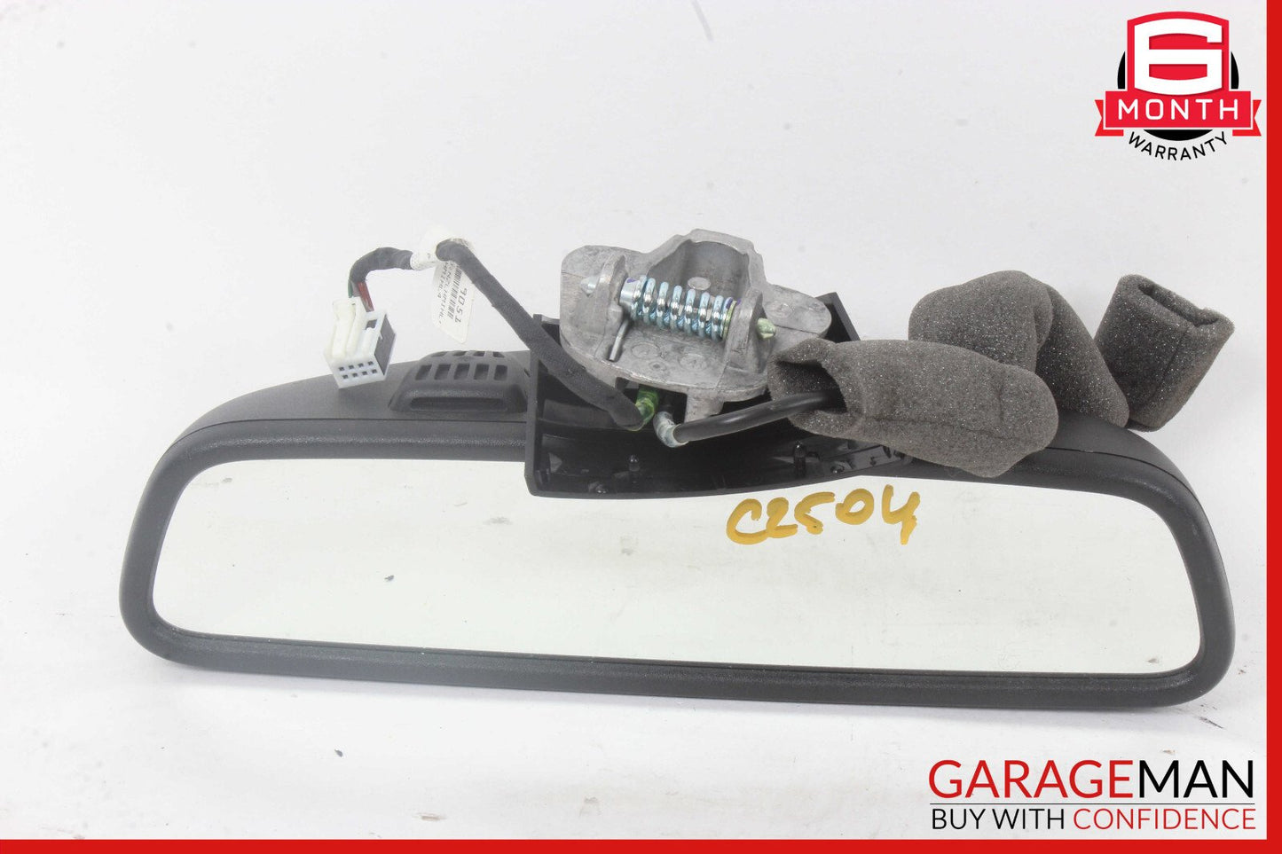 10-16 Mercedes W204 C250 E350 E400 Interior Rear View Mirror Black 2048104217