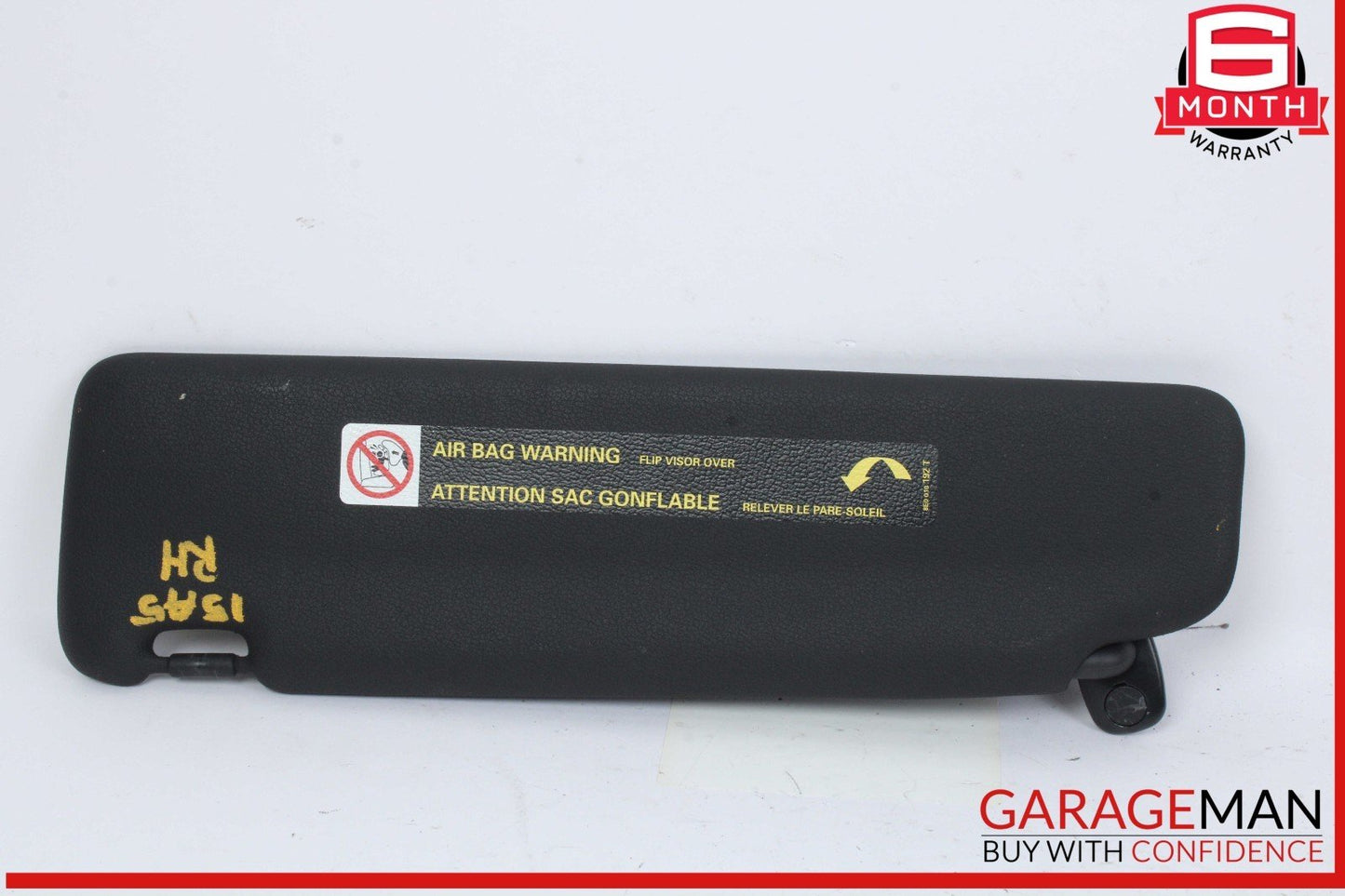 10-17 Audi A5 Front Right Passenger Side Sun Visor Sunvisor Black 8H0857552 OEM