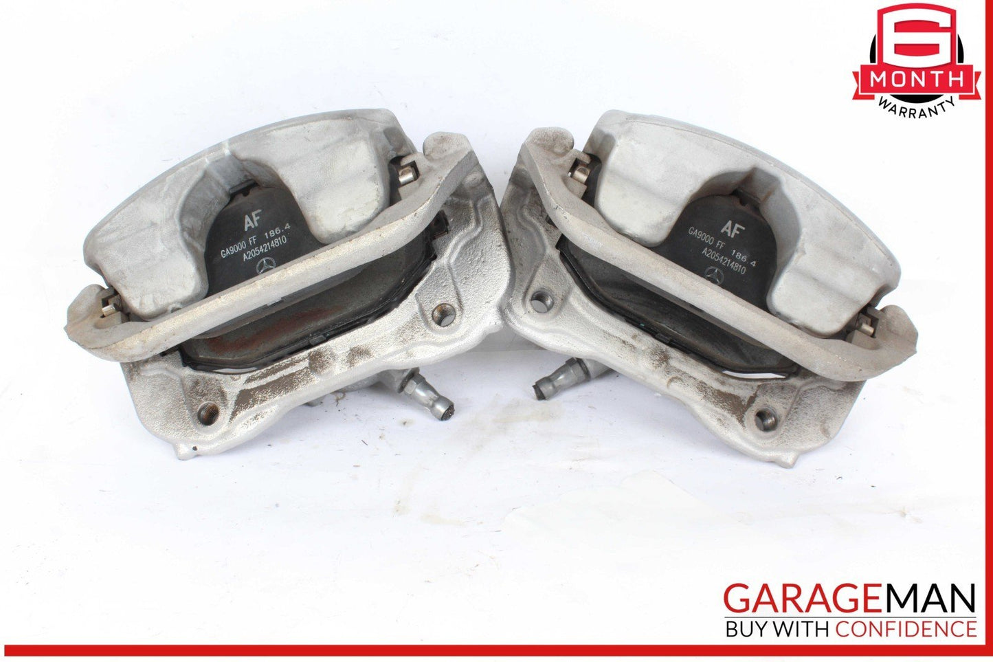 15-20 Mercedes W205 C300 C350e Front Left & Right Side Brake Caliper Set of 2
