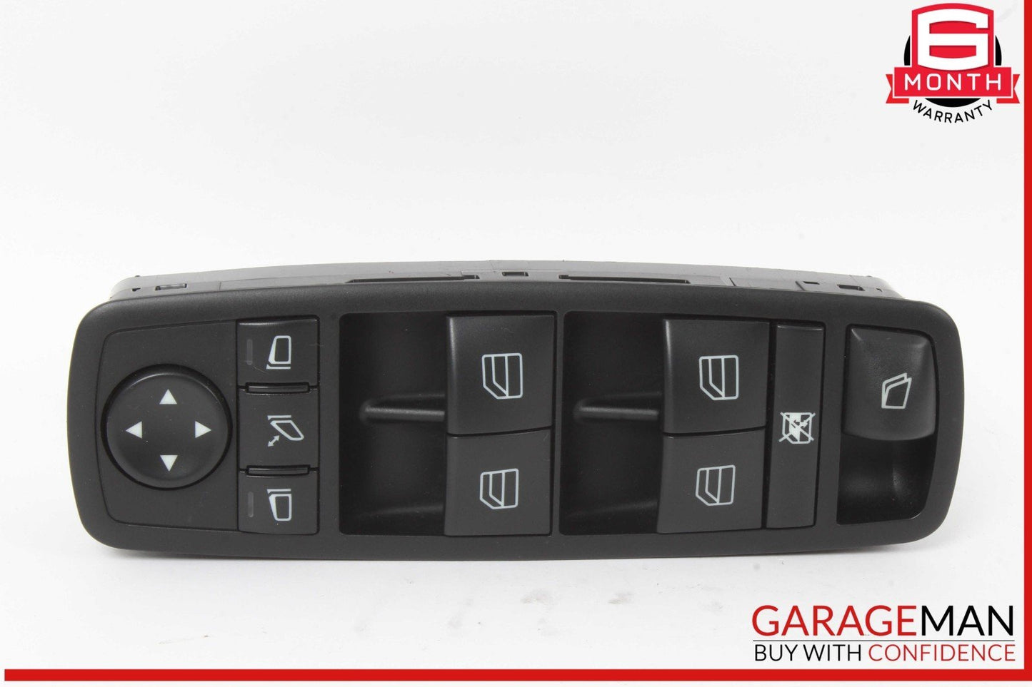 07-13 Mercedes X164 GL450 4MATIC Driver Master Window Control Switch Black OEM