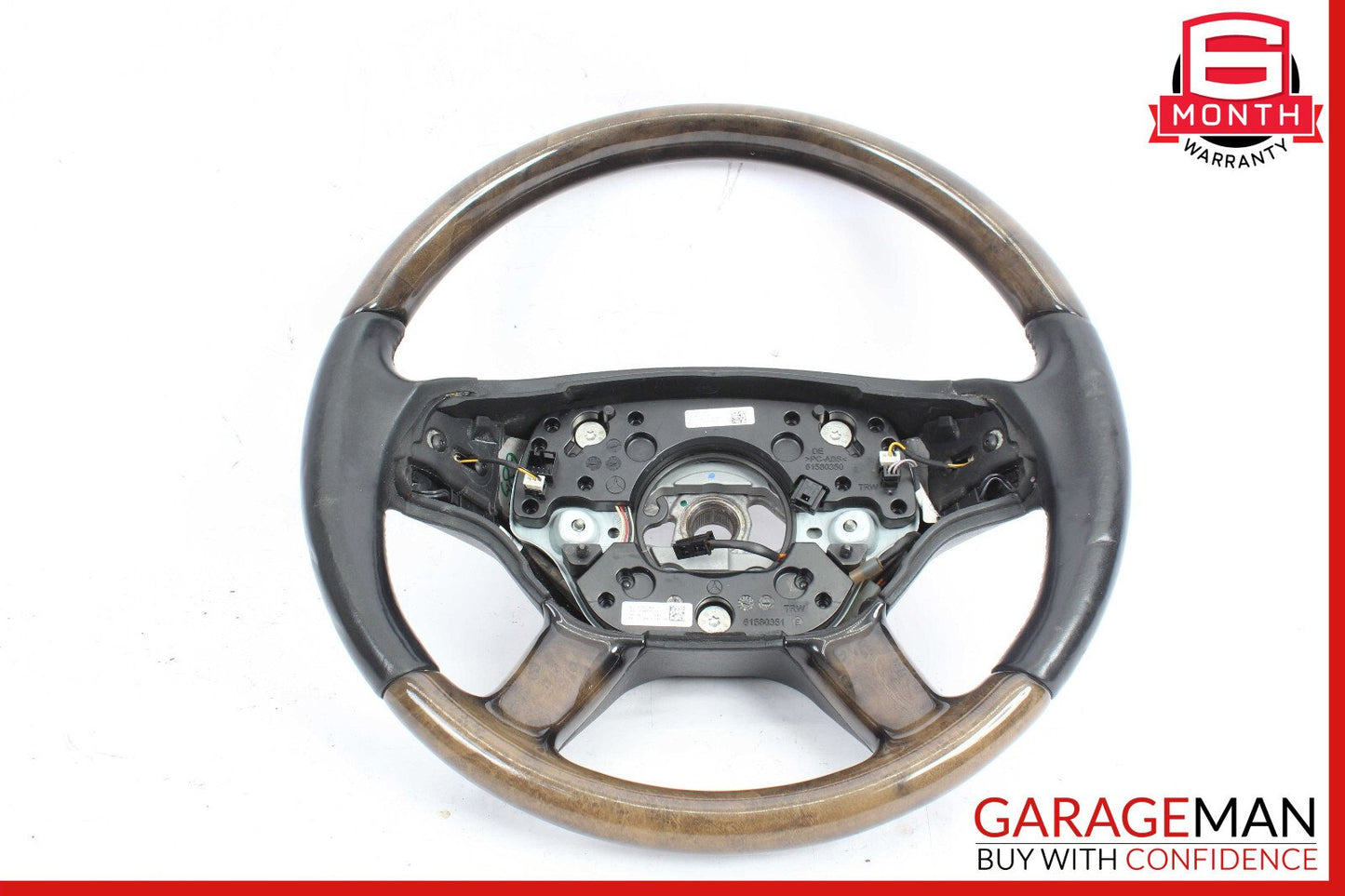 07-09 Mercedes W216 CL550 S550 4 Spoke Steering Wheel OEM