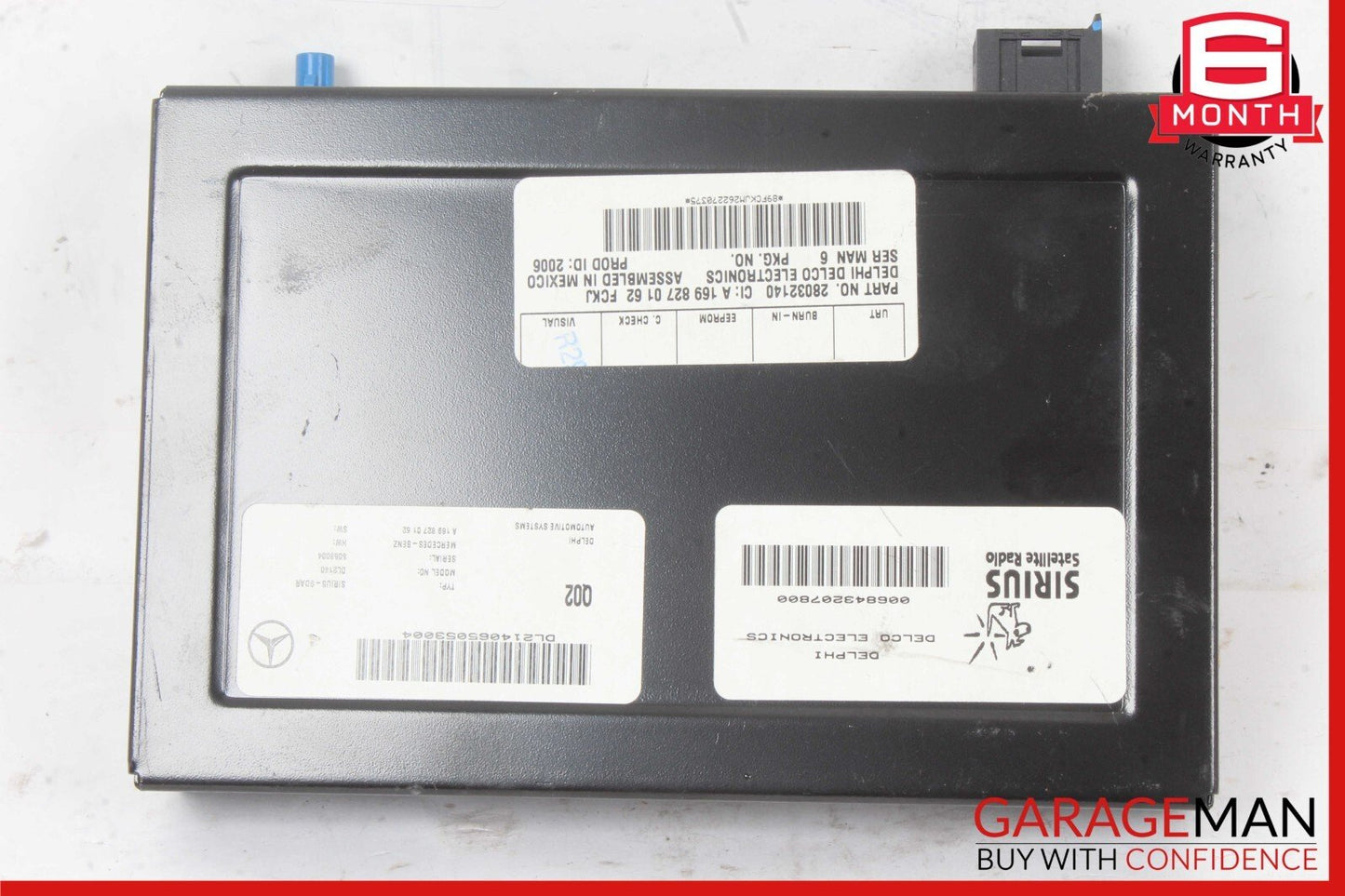 03-09 Mercedes W219 CLS500 GL450 Sirius Satellite Radio Receiver 1698270162 OEM