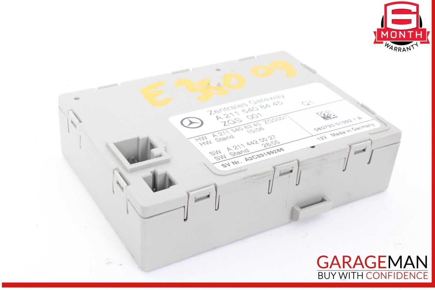 03-11 Mercedes W211 E350 E550 Central Gateway Control Module 2115408445 OEM