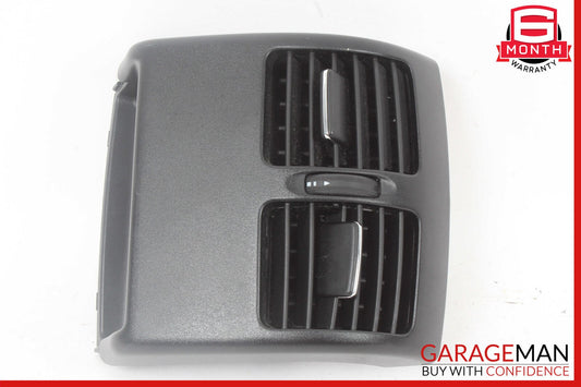 08-17 Mercedes W204 C250 E350 Rear Center Console AC Air Vent Trim Black OEM