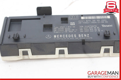 07-14 Mercedes W221 S500 S550 CL63 Trunk Release Remote Open Close Module Unit