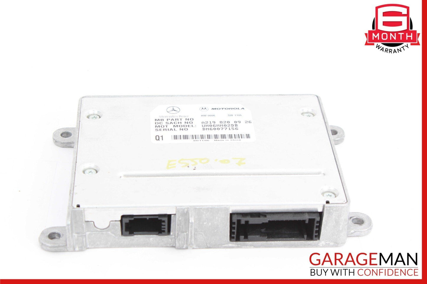 06-12 Mercedes X164 GL450 CLS500 SL550 Communication Control Module Unit