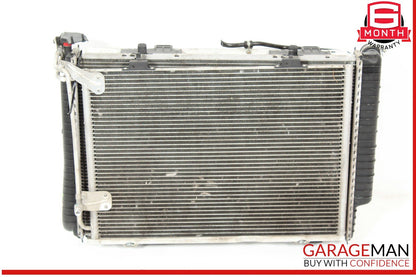 97-04 Mercedes W202 C230 Engine Cooling Radiator AC A/C Condenser OEM