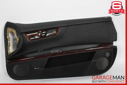 07-10 Mercedes W216 CL550 Front Right Side Interior Door Panel Trim Cover Black