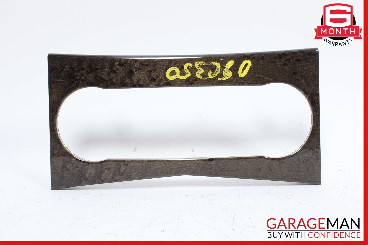 08-11 Mercedes W204 C350 C300 A/C Climate Control Switch Trim Cover Bezel Wood