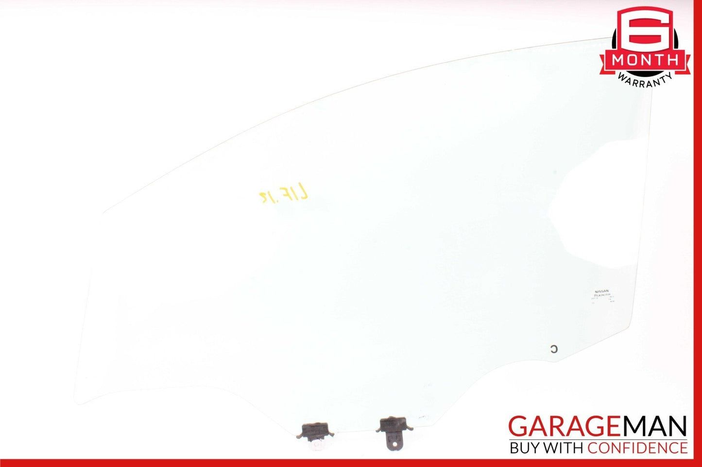 13-24 Nissan Leaf Front Left Driver Side Door Window Glass OEM 803013NF0A
