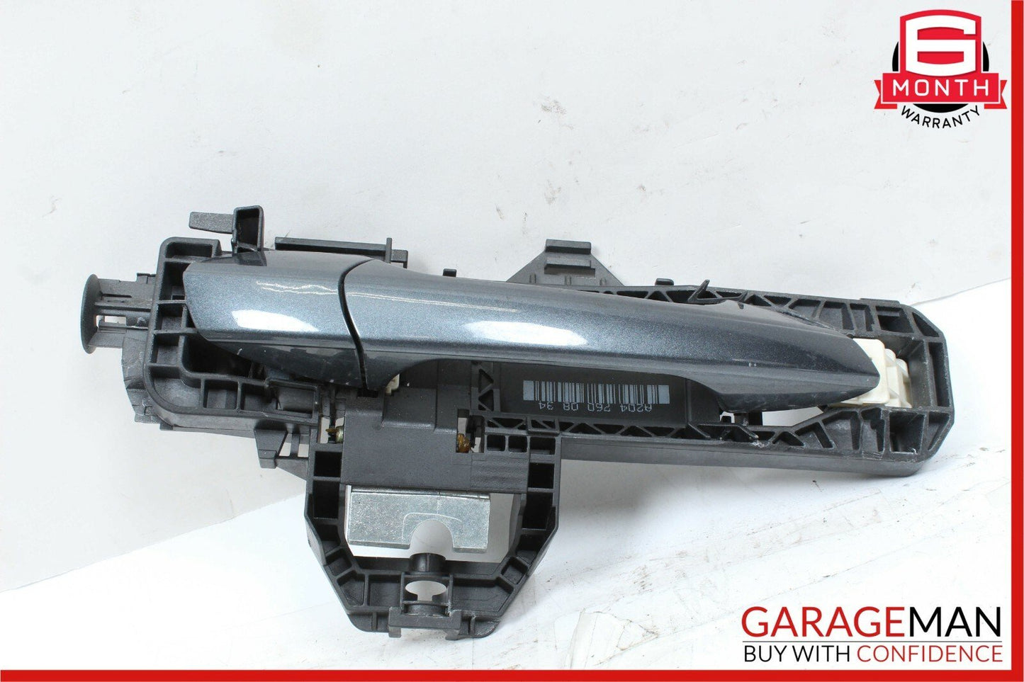 08-11 Mercedes W204 C300 Right Exterior Door Handle Front or Rear Tenorite Gray