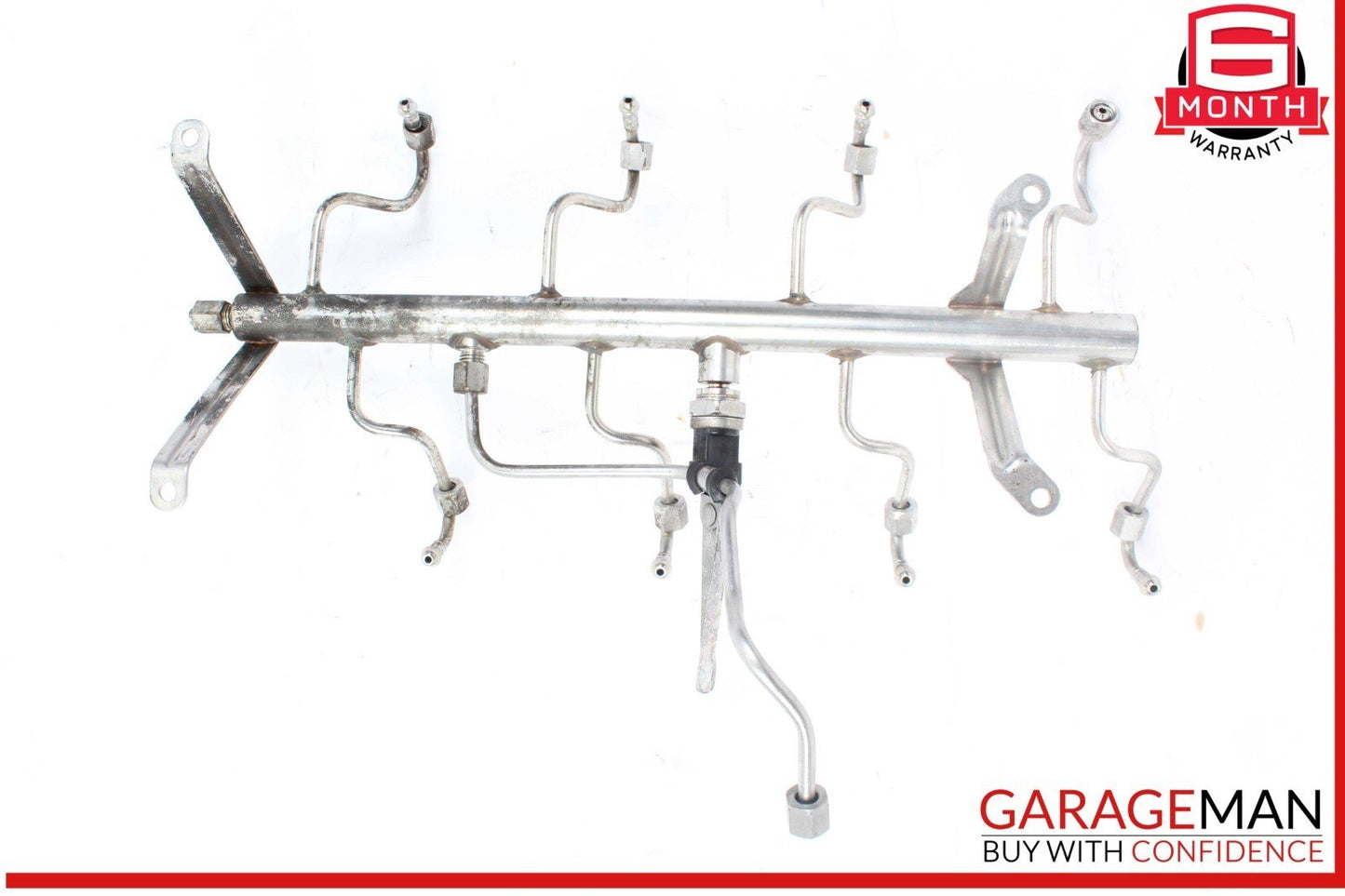 10-16 Porsche Panamera 970 Cayenne 958 4.8L Fuel Injector Rail OEM