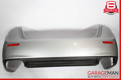 14-17 Maserati Ghibli M157 Rear Bumper Cover Panel Silver OEM