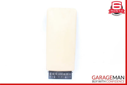 97-04 Mercedes R170 SLK230 Center Console Arm Rest Storage Cover Lid Beige OEM