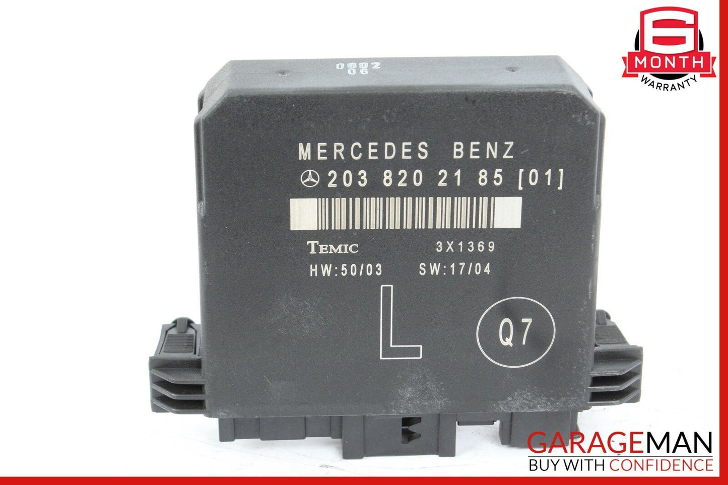 01-07 Mercedes W203 C230 C320 C55 AMG Rear Left Side Door Controller Module Unit