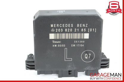 01-07 Mercedes W203 C230 C320 C55 AMG Rear Left Side Door Controller Module Unit