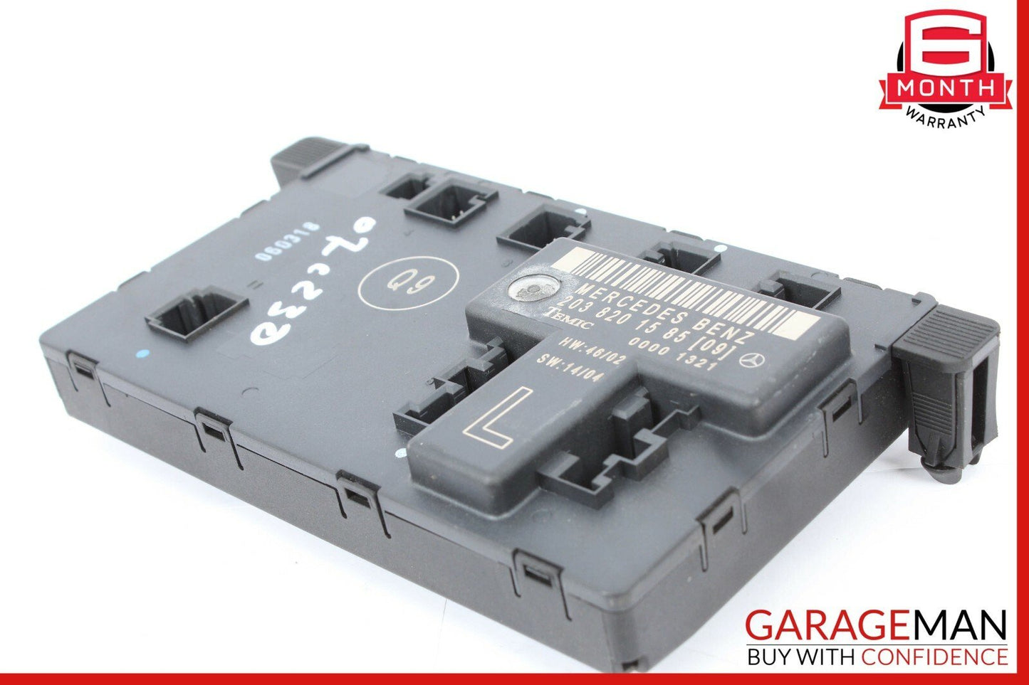 01-07 Mercedes W203 C230 C280 Front Left Driver Side Door Control Module Unit