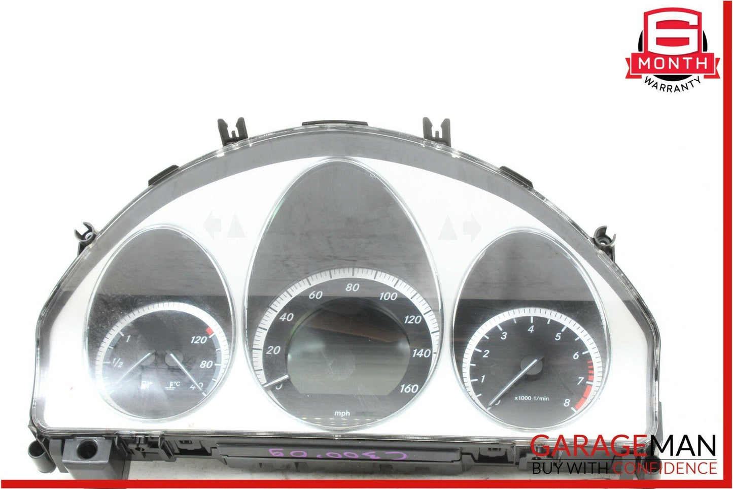 08-11 Mercedes W204 C350 C300 Speedometer Odometer Instrument Cluster Gauge OEM