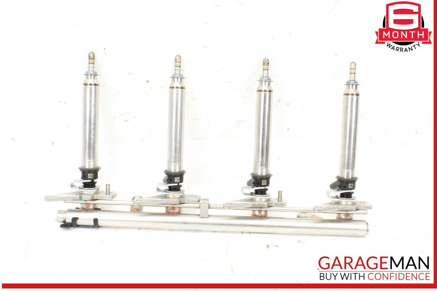 12-18 Mercedes X166 GL450 GL550 Fuel Injector Rail Left Side 2780703395 OEM