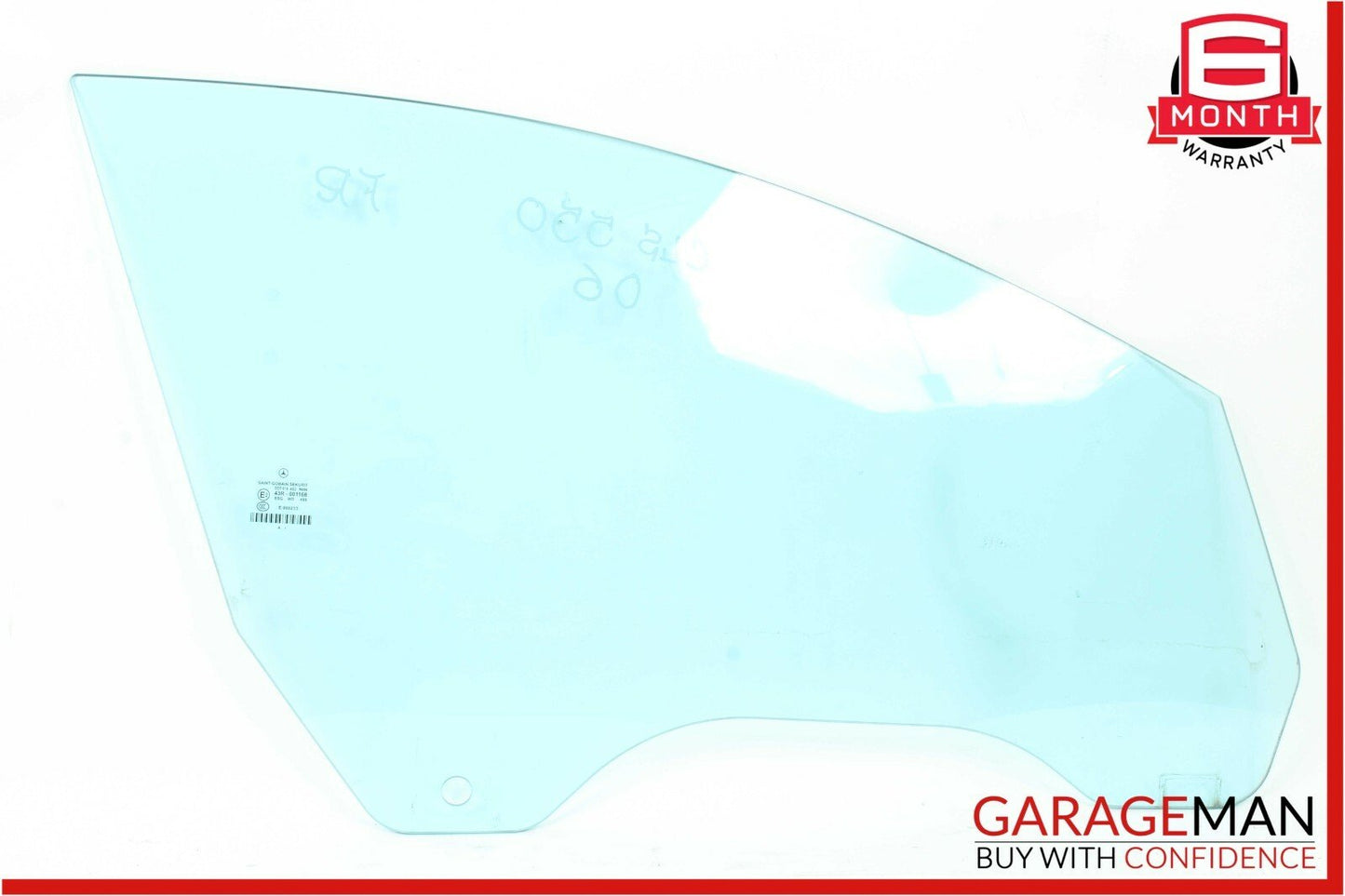 06-11 Mercedes W219 CLS500 CLS550 Front Right Passenger Door Window Auto Glass
