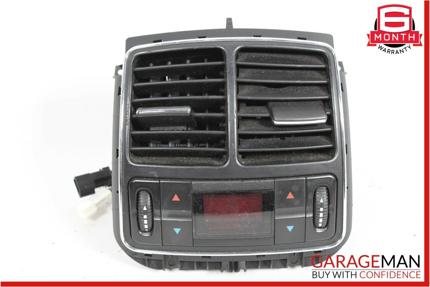 06-11 Mercedes W219 CLS550 CLS55 AMG Rear Seat AC A/C Control Air Vent Black OEM
