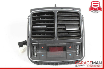 06-11 Mercedes W219 CLS550 CLS55 AMG Rear Seat AC A/C Control Air Vent Black OEM