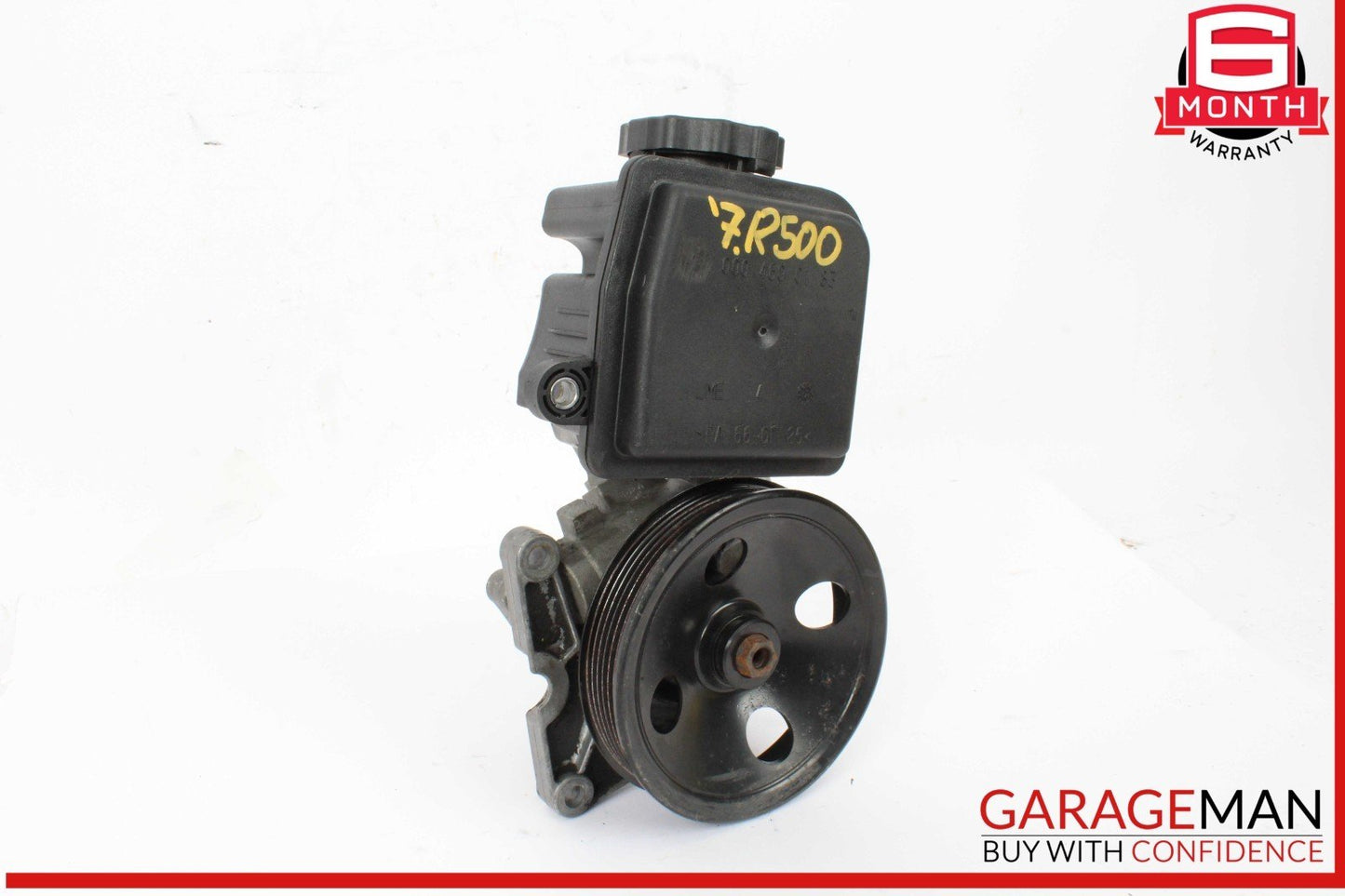 00-08 Mercedes W251 R500 Power Steering Pump Reservoir Assembly 0004600183 OEM