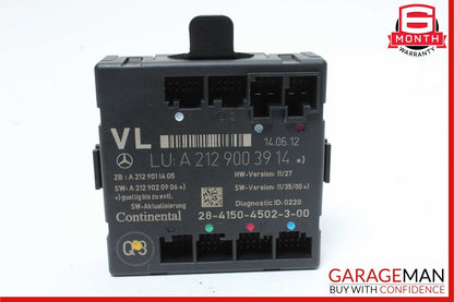 08-18 Mercedes C250 C300 CLS550 Front Left Side Door Control Module Unit