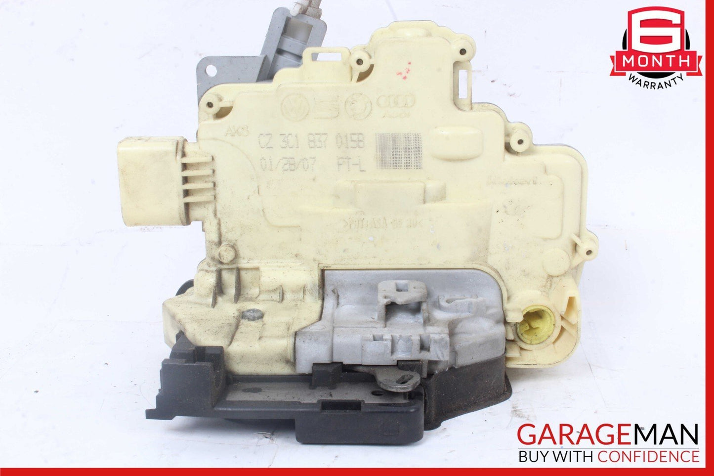 07-15 Audi Q7 Front Left Side Door Lock Latch Actuator Unit 3C1837015B OEM
